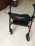 迈德斯特 助行器老人助力行走器 铝合金拐杖骨折康复辅助行走器可坐防滑助力器Z21 实拍图