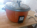 三角牌（Triangle） 电饭锅商用大容量10人以上食堂大型大号酒店饭店电饭煲保温微压蒸饭锅带蒸笼特大 23L不粘30-40人使用 橙色 23L 实拍图