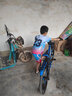 百士盾儿童自行车山地单车6-16岁以上学生减震双碟刹越野中小男女孩赛车 奢华版7速【三刀轮】黑蓝色 24寸丨适身高140-165丨 实拍图