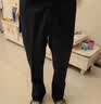 恒源祥休闲裤男26秋冬季新款纯棉免烫高腰裤子宽松直筒中老年爸爸装 夏季款深蓝色 薄款 34 码(腰围2尺7) 实拍图