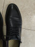 奥康男鞋新款舒适商务皮鞋头层牛皮轻质耐磨工作鞋西装休闲男皮鞋 1213211033 黑色 40 实拍图