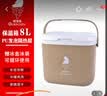 欧宝森欧宝森8升冷藏箱食品级保温箱母乳运输PU保冷箱 暖沙色 暖沙色 8L 实拍图