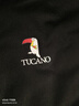 啄木鸟（TUCANO）短袖t恤男纯棉商务休闲经典翻领polo刺绣打底衫上衣男装 花灰 XL 实拍图