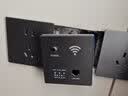 樱通 【全屋wifi5】墙壁AP面板 家用无线网络六类网线入墙式86型插座 【千兆5G双WiFi灰色】【220V供电】 型号不同，网速不同，可先咨询客服 实拍图