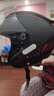 坦克（Tanked Racing）T536电动摩托车头盔半盔3C男女士四季防晒安全帽 亚黑 洛克 M码 实拍图