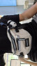 卡卡树斜挎包男休闲胸包女韩版背包潮流大容量运动手机包 白色（熊猫挂件+徽章） 晒单实拍图