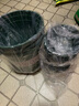 九千谷园艺加仑花盆高款1加仑3个装 树脂加仑盆塑料盆种菜盆 带托盘1220 实拍图