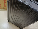 欧遥行李箱次日达小型可登机拉杆旅行箱结实耐用学生大容量拉链密码箱 黑色【升级加厚】轻音万向轮 22英寸 （便携挂钩+USB+水杯架） 实拍图