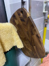 LC LIVING相思木菜板 泰国进口实木椭圆形砧板案板切菜板面板擀面板 小号 实拍图