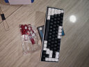 MageGee Sky 三色拼装颜值键盘 有线发光热插拔键盘 68键游戏编程键盘 台式笔记本机械键盘 白黑混搭 红轴 晒单实拍图