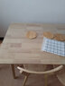 中伟餐桌实木食堂桌子出租房桌子客厅家用桌1.3米一桌四椅（路易斯椅) 实拍图