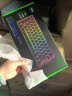 雷蛇（Razer） 猎魂光蛛机械键盘 有线键盘 游戏键盘 104键 背光 电竞 吃鸡LPL键盘 黑 迷你版-水银（段落光轴） 实拍图