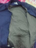 恒源祥保暖衬衫男士加绒加厚秋冬季纯色商务正装上班桑蚕丝内胆长袖衬衣 纯藏青色 C13X80 41（175/96A） 实拍图