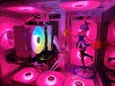 武极 机箱风扇BF12/棱镜2代12CM电脑机箱LED散热风扇四环炫彩光效/抗震脚垫 雅浚BF12白色 ARGB需主板有5V灯光接口 实拍图