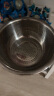 美厨（maxcook）304不锈钢盆筛五件套 加厚大号洗菜盆 米筛味斗套装 MCWA550 晒单实拍图