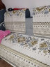 钟爱一生雪尼尔沙发垫四季通用沙发罩新中式防滑沙发全盖巾组合沙发坐垫子 雪尼尔 民族风情-白色 90cm*210cm 实拍图