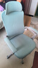八九间 O1氧气电脑椅家用办公小椅子电竞椅升降转椅老板椅可躺人体工学 O1_加搁脚_蓝色（大角度可躺） 实拍图