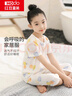 红豆儿童睡衣纯棉夏季薄款空调服男女童短袖套装中大童家居服3212 110 实拍图