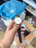 丹尼尔惠灵顿（DanielWellington）dw手表男简约时尚瑞典男士手表石英欧美腕表送男友送父亲节日礼物 金色边尼龙白盘DW257-40MM 实拍图