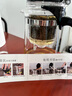 天喜（TIANXI）玻璃茶壶泡茶壶飘逸杯茶具套装大容量茶水分离水杯泡茶杯过滤茶壶 750ml+2小茶杯【升级加厚款】 实拍图