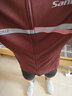 森地客森地客自行车骑行服套装短袖背带短裤套装【初代】 郁红色 M 实拍图