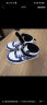 巴拉巴拉款童鞋儿童板鞋男童休闲鞋秋冬新款加绒保暖软底防滑 白蓝色调 30码(脚长18.5/内长19.7) 实拍图