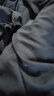 帛米图（BOMITU）冰丝裤子男夏季薄款休闲长裤潮流百搭男士工装宽松束脚速干九分裤 黑色 M80-105斤 实拍图