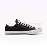 匡威（Converse）官方All Star经典帆布男女低帮休闲运动鞋黑色101001 101001/黑色 37.5 实拍图