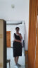 拉夏贝尔（La Chapelle）背带连衣裙两件套胖MM女装2-300斤宽松显瘦遮肚韩版盐系夏季新款 黑色套装 XL 建议[115-150斤] 晒单实拍图