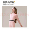 猫人儿童保暖内衣套装秋冬季女童秋衣秋裤打底睡衣家居服 粉色 130  实拍图
