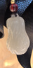 春龙冰种玉石白菜手把件 男女款玉石手玩件方解石玉附证书 吊坠款 长3.5厘米左右 实拍图