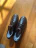 布舍元冬季刺绣保暖一脚蹬平底妈妈棉鞋老北京布鞋女340-7069 黑色 39 实拍图