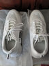 回力官方女鞋老爹鞋女春夏透气运动鞋女厚底增高小白鞋休闲鞋子女学生 雪花白【小高级】 39 实拍图