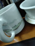 昌南 景德镇陶瓷茶杯雕刻茶水分离泡水杯带盖茶具礼盒装办公茶杯 晒单实拍图