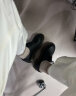 马丁（DR.MARTENS）春夏1461 新中式时尚休闲光面皮黑色男女3孔马丁单鞋 黑色 38 实拍图