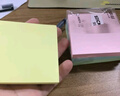 得力（deli）12本黄色便利贴粘性便签纸  76*76mm备忘留言纸/记事贴 办公用品 7733 实拍图