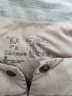 无印良品（MUJI）女式 轻量羽绒便携式 背心 马甲马夹女款冬季内胆保暖女装 浅米色 XL (165/92A) 实拍图