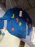 北极绒男童毛衣秋冬款儿童毛衣加绒加厚男孩针织衫大童装套头打底衫男孩 蓝色（加绒款） 140 码（建议身高125-135cm左右） 实拍图