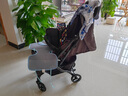好孩子（gb）婴儿推车可坐可躺婴儿车轻便折叠宝宝便携式新生儿0-3岁用手推车 蓝色【可坐可躺】【铝合金车架】 实拍图