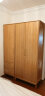 源氏木语实木衣柜中古樱桃木储物柜衣橱卧室柜子0.56米单门衣柜 晒单实拍图