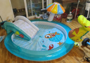 INTEX 57165鳄鱼戏水喷水池 婴儿玩具游戏屋戏水池宝宝玩具池海洋球池N 实拍图