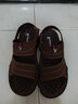 花花公子沙滩鞋牛皮男士凉鞋真皮夏季凉拖两用夏天防滑凉鞋透气大码可泡水 835棕色 41 实拍图