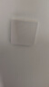 Yeelight易来 凌动开关插座双开智能客厅卧室吸顶灯墙壁开关 自回弹不离线 实拍图