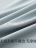 柒牌男士背心夏季凉感冰丝无痕打底抑菌透气运动跨栏无袖衣1JF70140 天蓝 L 实拍图