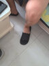 惠夫人拖鞋男夏浴室洗澡防滑家居室内EVA大码男士凉拖鞋居家用夏季拖鞋 黑色 44-45 （适合43-44穿） 实拍图