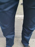 罗蒙（ROMON）男士商务西裤2025直筒宽松男裤西装裤春秋季加绒休闲长裤子通勤裤 藏青色 夏季 薄款 34 腰围二尺七 实拍图