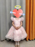 伯莎丹顿轻奢女童主持人礼服高端公主裙儿童粉色花童女孩钢琴演奏演出服 粉色 130cm 晒单实拍图
