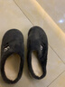 安尚芬 居家棉拖鞋男女士时尚百搭可爱萌兔柔软舒适防滑 情侣鞋 灰色【大眼睛】 44-45 适合43-44 实拍图