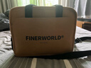 FINERWORLD湿水牛皮纸斜挎包情侣方差包男公文包手提包拉链帆布生日礼物 中号finer 标准款式 实拍图
