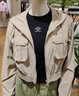 盖璞女装春季UPF50+超能防晒衣短款工装风轻薄夹克外套874479 卡其色 L (170/88A)亚洲尺码 实拍图